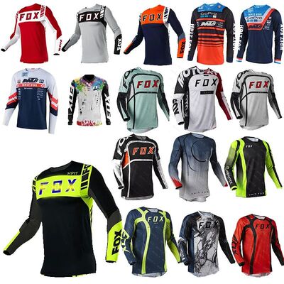 Hpit Fox-camisetas de Motocross para hombre, ropa deportiva