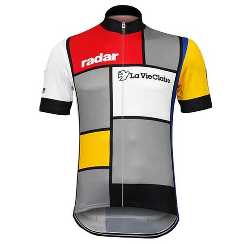Camiseta de Ciclismo de manga corta con cremallera completa,