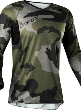BAT FOX-Camiseta de manga larga para hombre, Jersey de gran