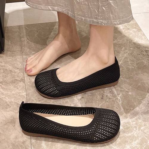 2025 Breathable Mesh Flats For Women Spring Summer Shoes Sof