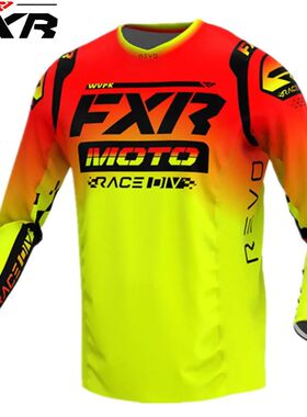 Jersey de descenso FXR para Motocross, Camiseta deportiva de
