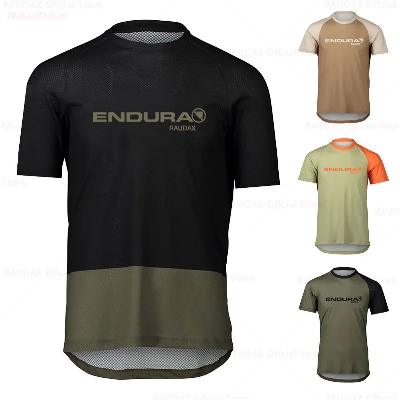 Raudax-Jersey de bicicleta de secado rápido para hombre, je