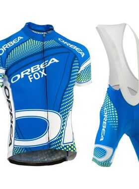 ORBEAFOX-Conjunto de Ropa de Ciclismo de manga corta para ho