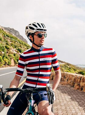 Cafe Du Cycliste-Jersey de manga corta para hombre, chaqueta