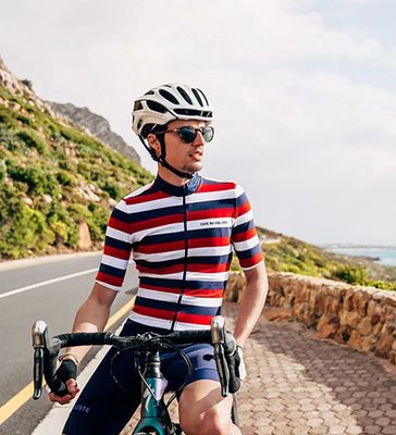 Cafe Du Cycliste-Jersey de manga corta para hombre, chaqueta