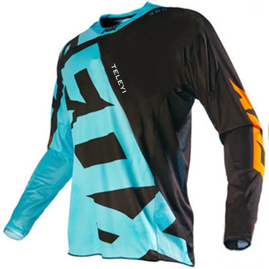 Camiseta de Motocross para hombre, maillot para ciclismo de