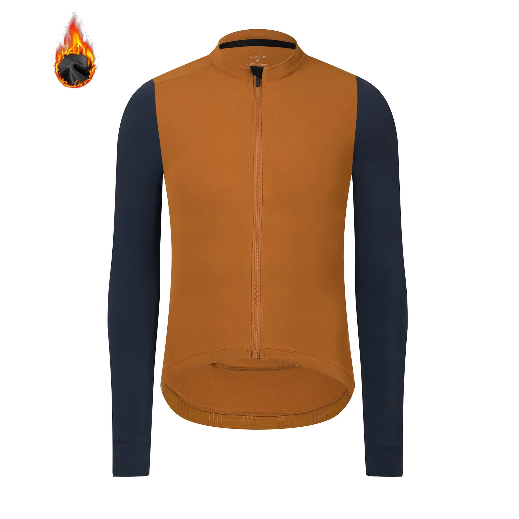 Rsantce 2024 Winter Thermal Fleece Cycling Jersey Top MTB Bi