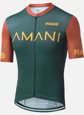 PEdALED-camisetas de ciclismo para hombre, ropa de manga cor