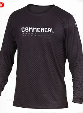 COMMENCAL-Camisetas de descenso para hombre, ropa para bicic