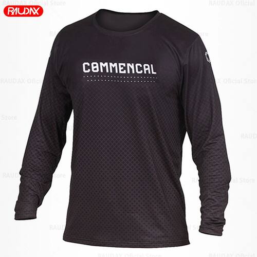 COMMENCAL-Camisetas de descenso para hombre, ropa para bicic