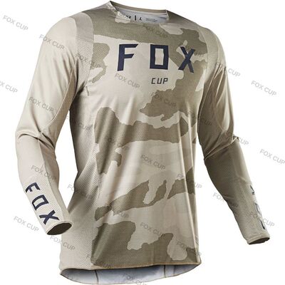 Camisetas de descenso Fox Cup para bicicleta de monta?a, cam