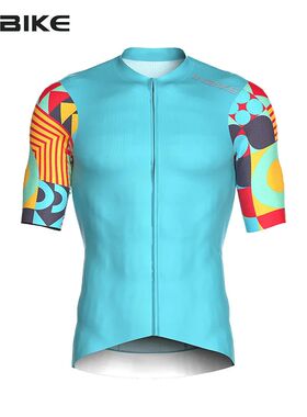 INBIKE 2024 Summer Cycling Jersey Men Short Sleeve Quick-dry