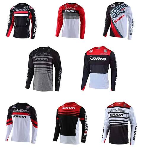 Camiseta de Motocross para hombre y mujer, ropa para bicicle