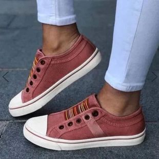 Sneaker Summer Flats Shoes Fashion Women Vulcanized Canvas