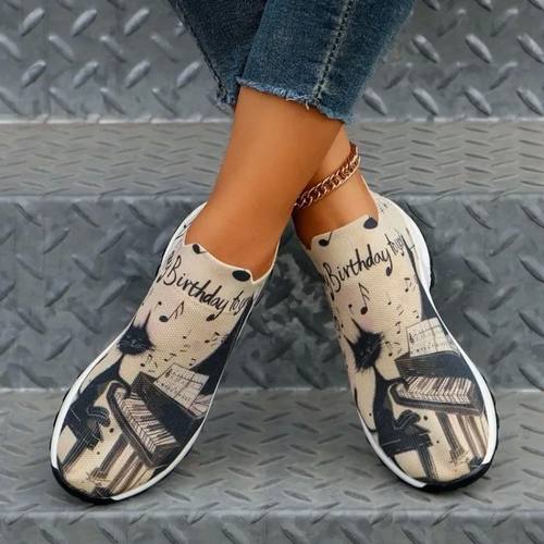 2025 Hot Sale Ladies Shoes Slip-on Women's Vulcanize Shoes F