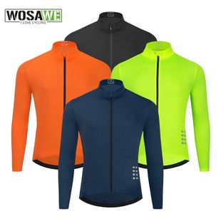 WOSAWE-Sudadera de ciclismo para hombre, Jersey corto de man