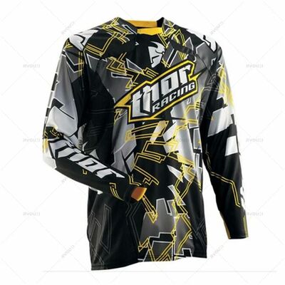 Camiseta de equipo de motocicleta y bicicleta de monta?a, ca
