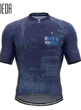LAMEDA-maillot de Ciclismo de manga corta para hombre, camis