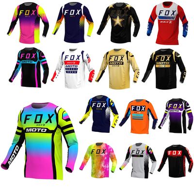 Men's BAT FOX MTB Jersey Downhill Jersey Motocross Motorcycl