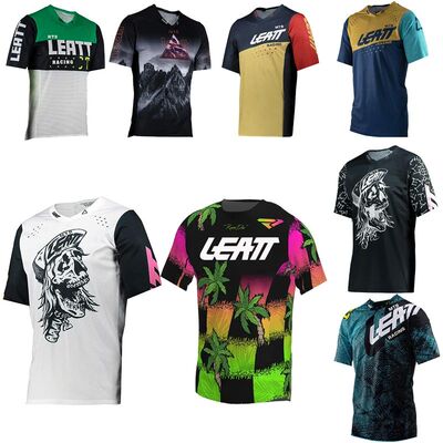 Camiseta de carreras para bicicleta de monta?a mtb leatt, eq