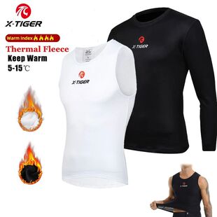 X-TIGER-camisas de ciclismo para hombre, blusa térmica de m