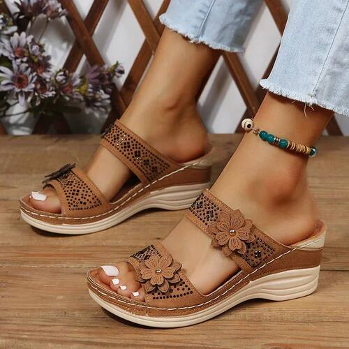 2024 Summer Women Slippers Plus Size Women's Shoes Retro Rom