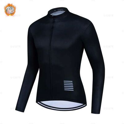 Ropa térmica de Ciclismo para hombre, Maillot de manga larg