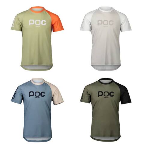 RAUDAX POC-Camiseta de manga corta para Hombre, camisa de Mo