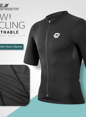 CHEJI-camisetas de ciclismo para hombre, ropa deportiva de m