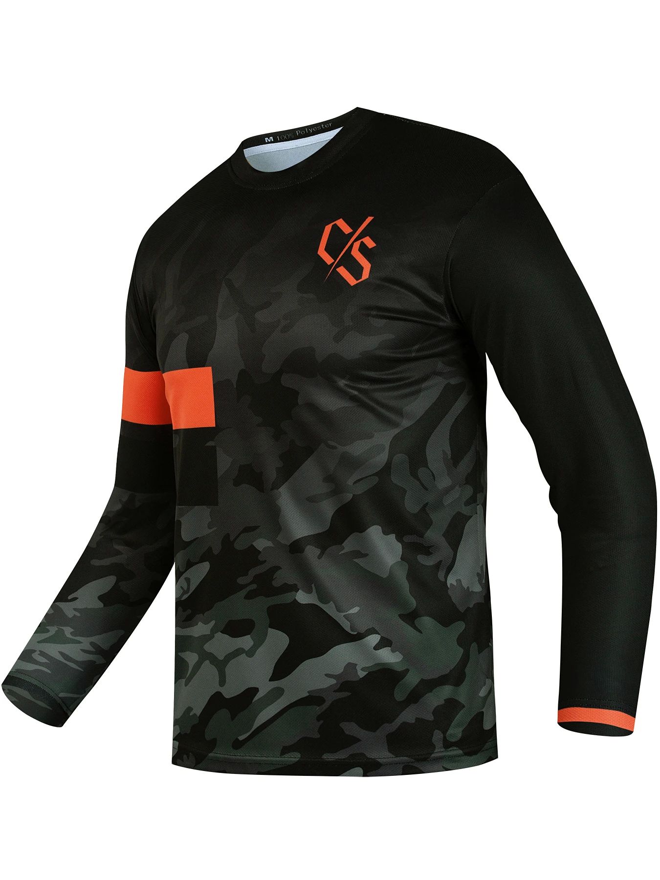 Camiseta holgada de manga larga para Motocross, chándal DH
