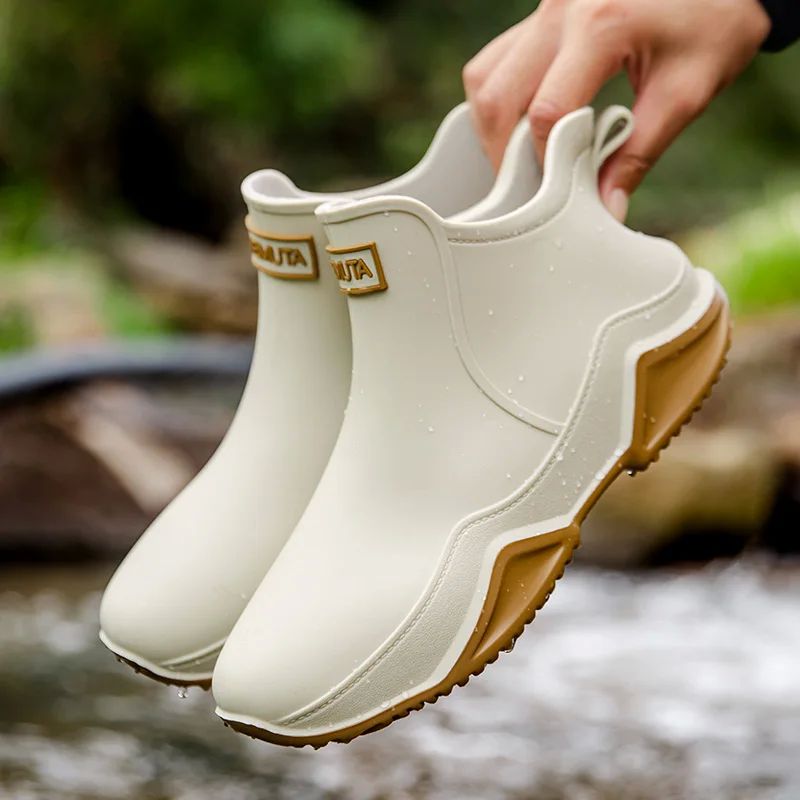 Low-cylinder Rain Shoes for Men and Women: Outdoor Fishing W