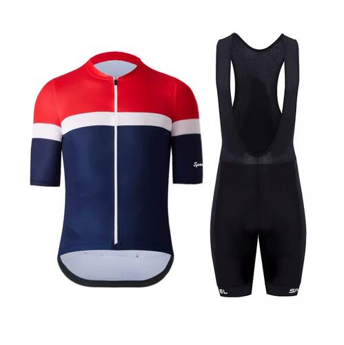 SPEXCEL-maillot de Ciclismo de manga corta, tejido ligero y