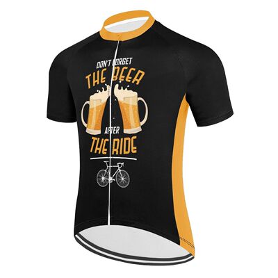 Ropa de ciclismo para hombre, camiseta de manga corta para b