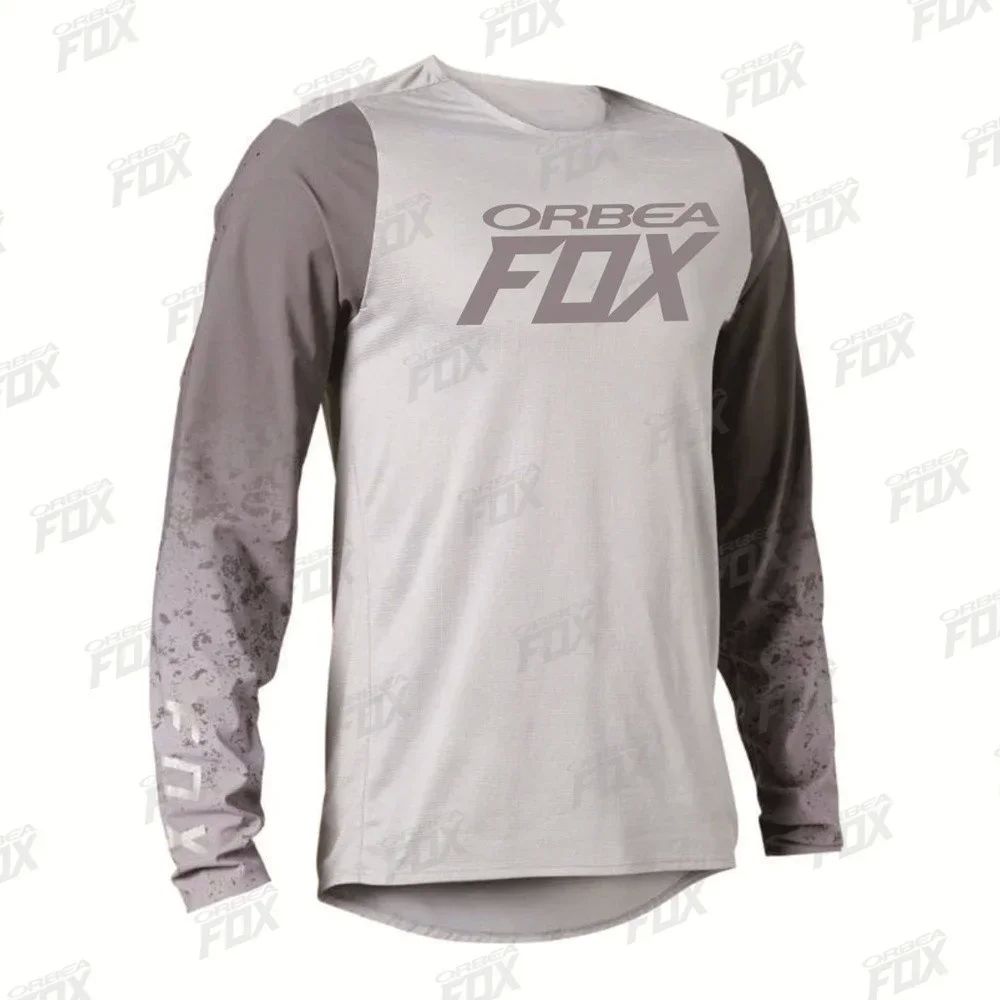 ORBEA FOX-Camiseta de Motocross para hombre y mujer, camisa