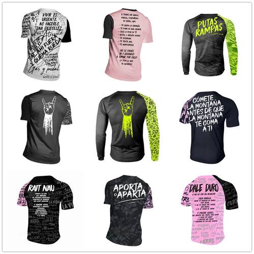 Camiseta de Motocross para hombre, Maillot DH MX para correr