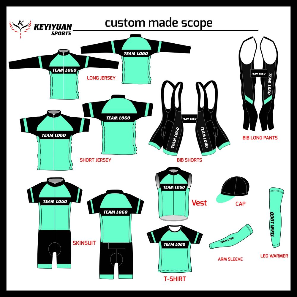 Custom Cycling Jersey 2022 Team Bike Uniform Four Seasons Ra