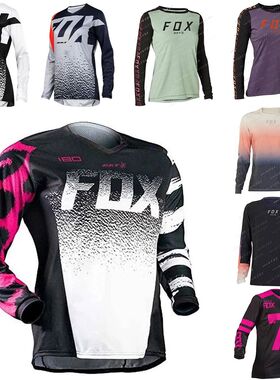 Women's Jerseys Long Sleeves MTB BAT FOX Downhill Jerseys Bi