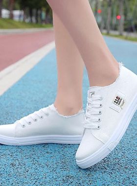 2024 New Spring Summer Women Canvas Shoes flat sneakers wome