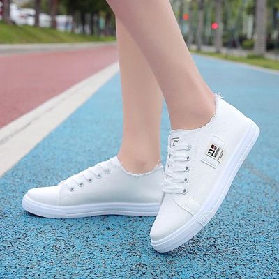 2024 New Spring Summer Women Canvas Shoes flat sneakers wome