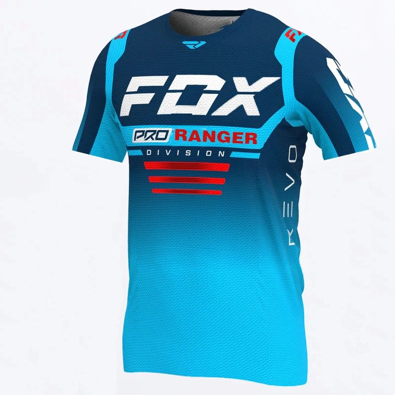 Hpit Fox-Camiseta de ciclismo de monta?a, equipo corto para