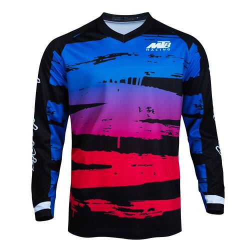 Camiseta de Motocross para hombre y mujer, ropa para bicicle
