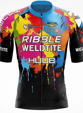 New Ribble Weldtite HUUB Cycling Jersey Summer High Quality