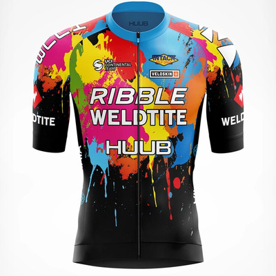 New Ribble Weldtite HUUB Cycling Jersey Summer High Quality