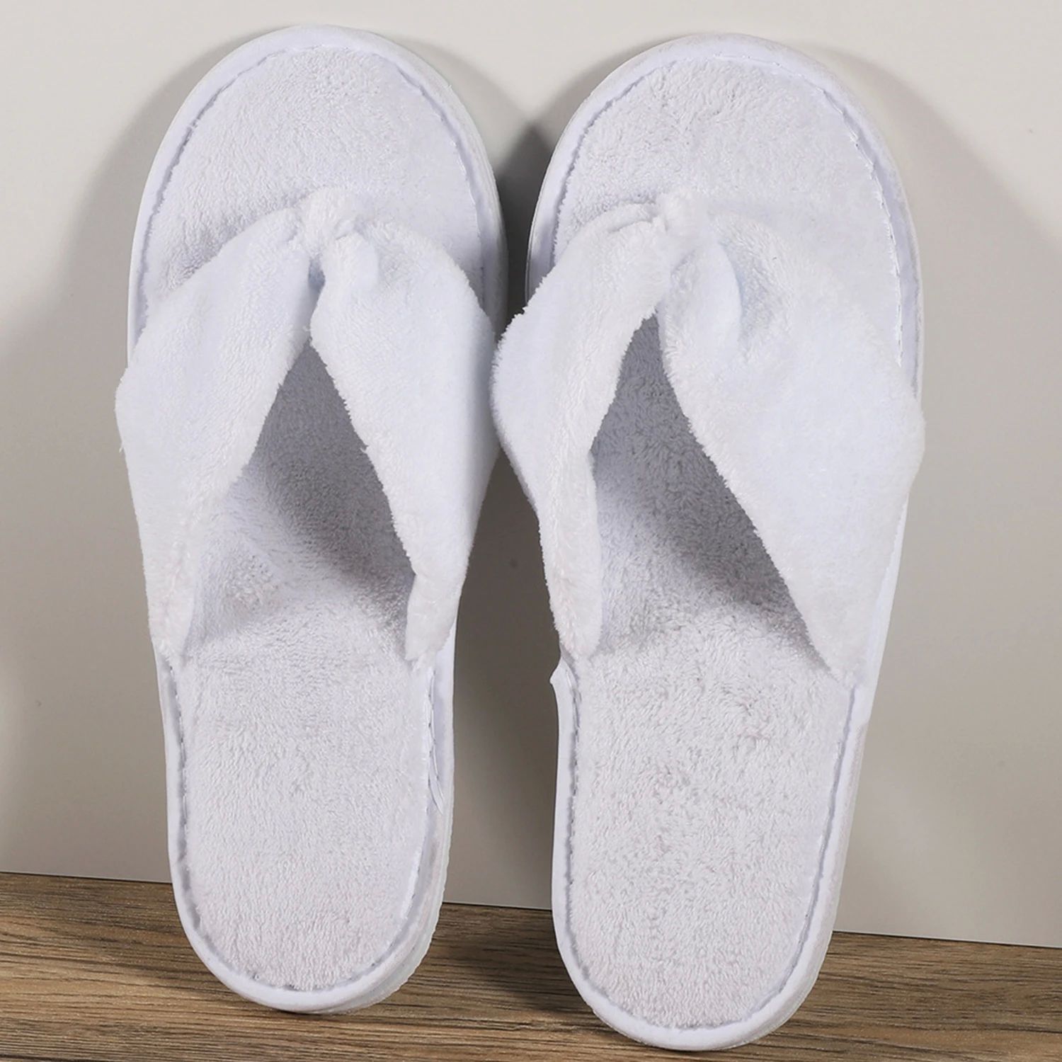 Warm Fluffy Slippers Women Cozy Faux Fur Cross Indoor Floor