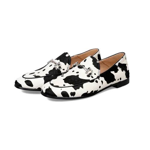 2025 Flat Shoes Woman Loafers Genuine Leather Flats Slip on