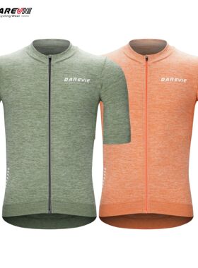 DAAREVIE-Maillot de Ciclismo de punto sin costuras para homb