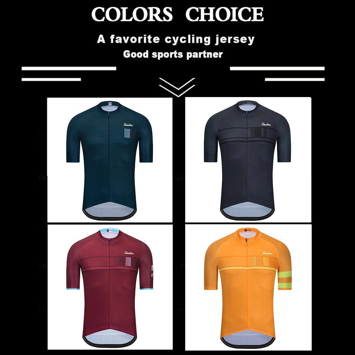 unisex cycling jersey raudax breathable cycling racing bike