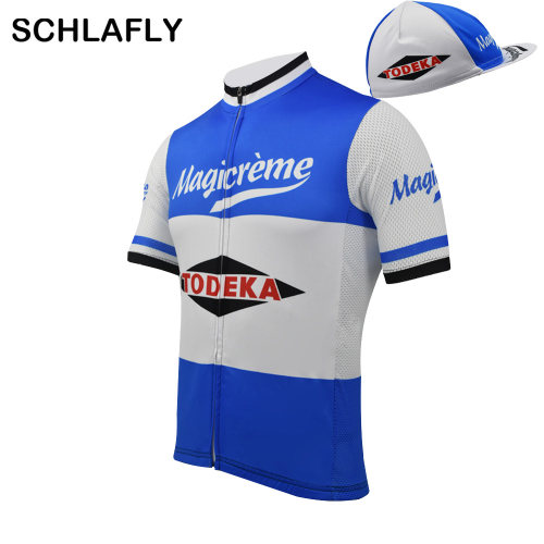 1972 Magicreme Belgian Team Cycling Jersey Short Sleeve Bike