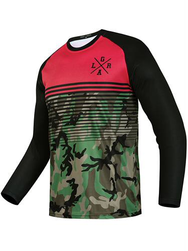 Camiseta de manga larga para Motocross, chándal holgado par