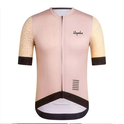 Ropa de Ciclismo de manga corta para Hombre, Maillot transpi